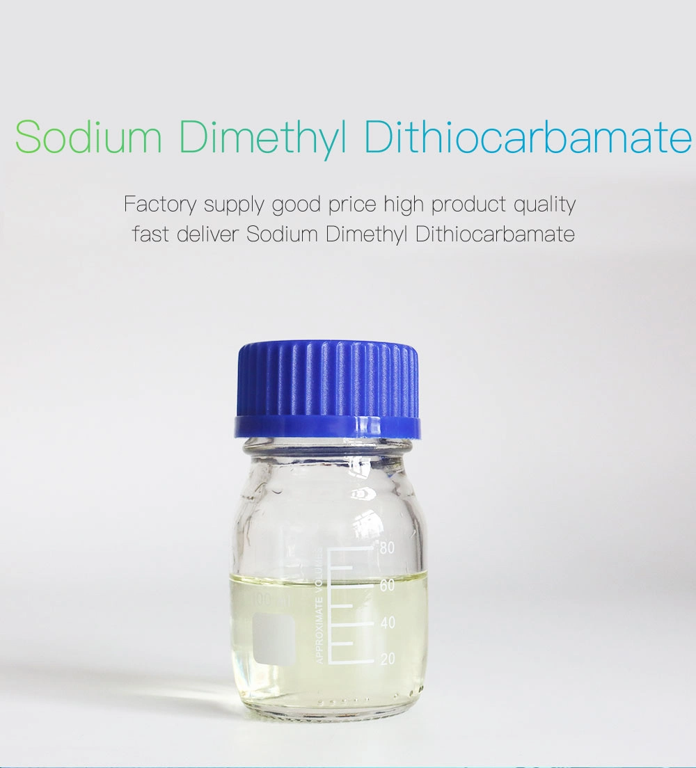 Sodium Dimethyl Dithiocarbamate Factory Supplier 40% Liquid Price 128-04-1 Sodium Dimethyl Dithiocarbamate
