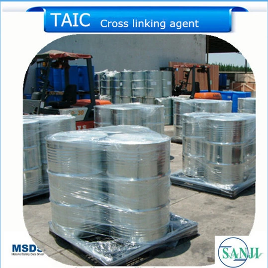 99% Clear Liquid Vulcanizing Agent EPDM Crosslinking Agent Triallyl Isocyanurate Taic