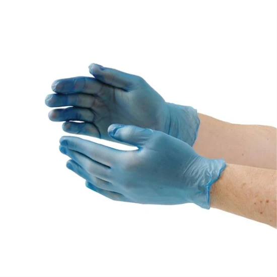 Environmentally Friendly Disposable Powder Free Vinyl Clean Room PVC Gloves,