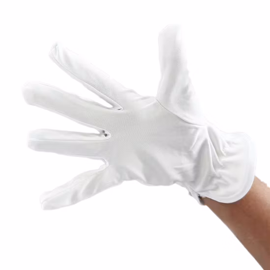 Gloves Clean Hundred Thousand Grade No Pink White Blue Check Housework Dust-Free
